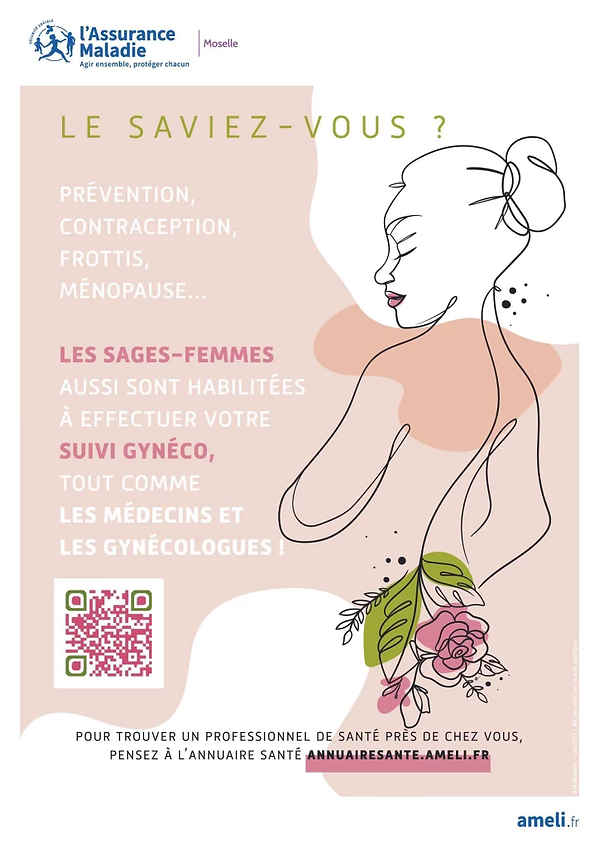 Assurance maladie gynécologie sage femme